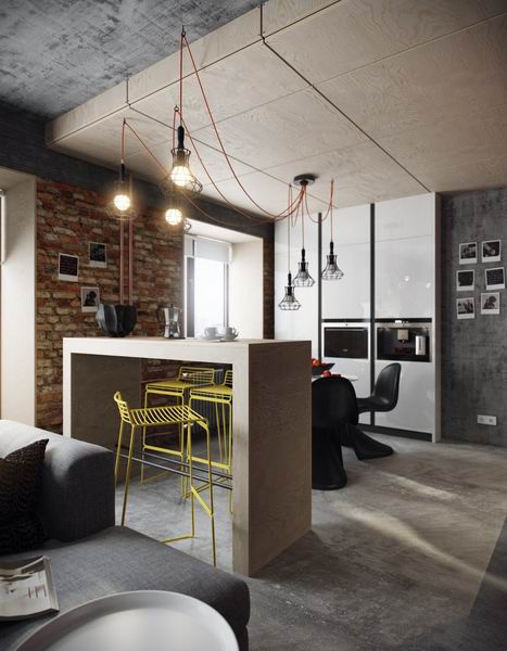 loft旧工业风格设计