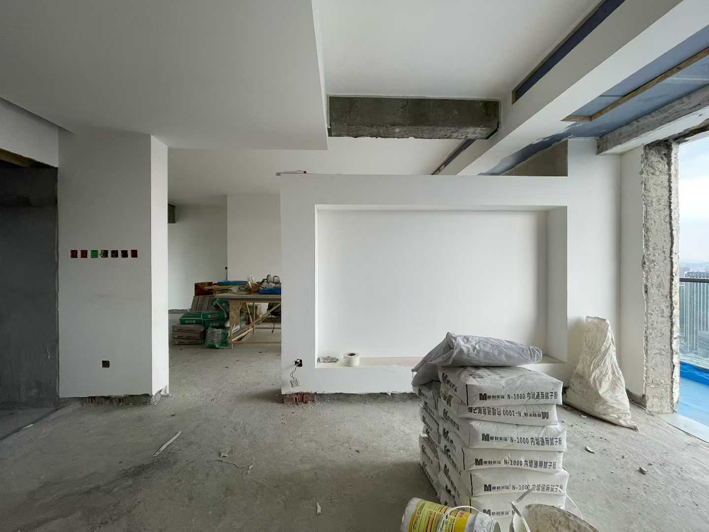 唐维装修设计师 | 2026年成都某楼盘装修施工工地